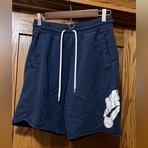Nike Men's Dark Blue Athletic Shorts